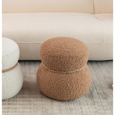 Streamdale Plush Snowman Stool for Playful Spaces