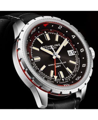 Global Voyager 1014 GMT 42mm World Timer Watch