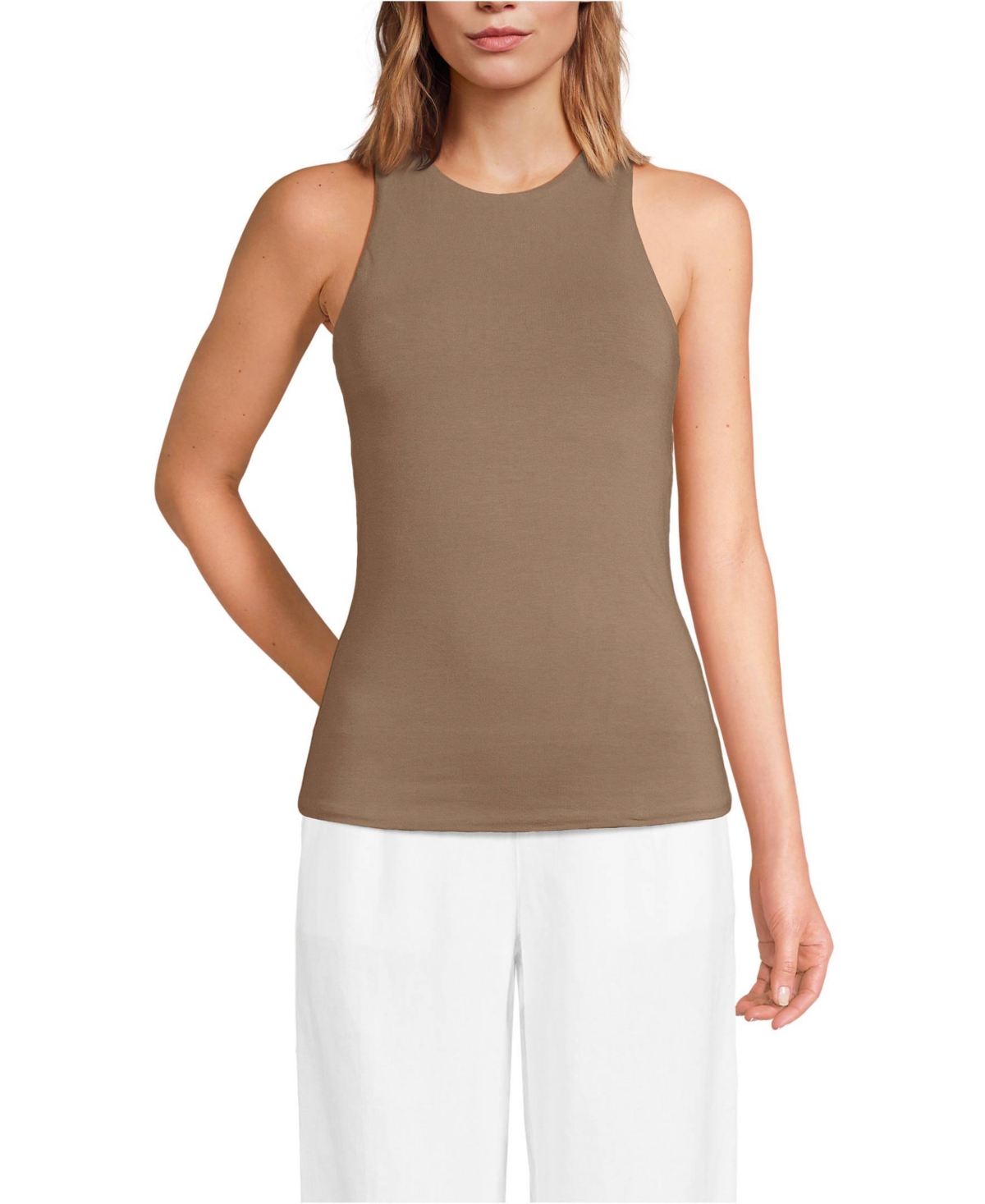Lands' End Women's Slender Tank Top
