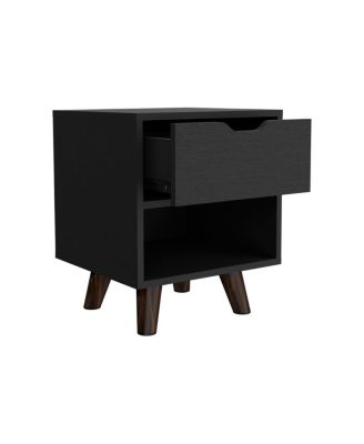 Streamdale Nightstand Carleen, Bedroom, Black