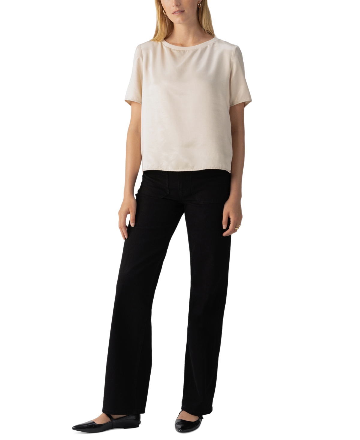 Sanctuary Women's Timeless Satin T-Shirt