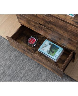 Streamdale Utility Cabinet Distressed Wood