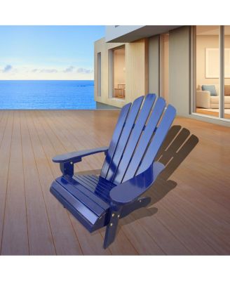 Outdoor Or Indoor Wood Children Adirondack Chair