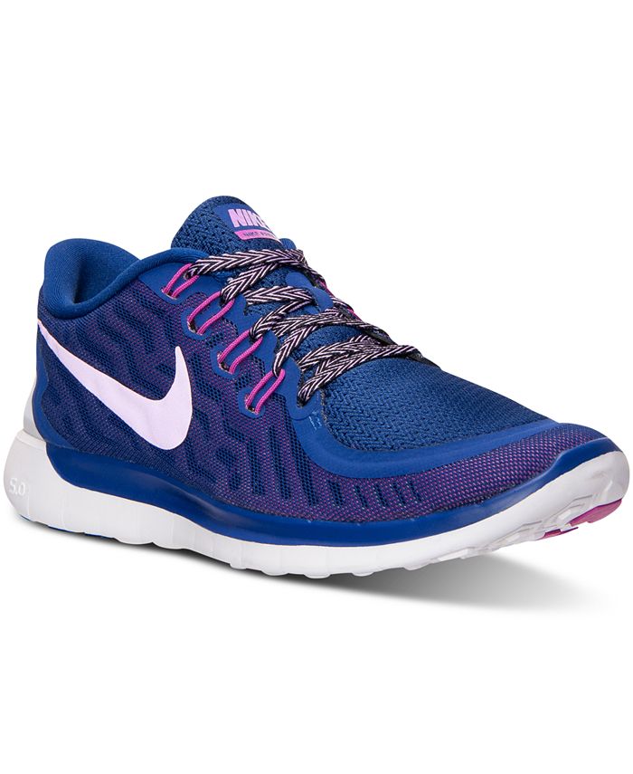 Nike Women's Free 5.0 Running Sneakers from Finish Line & Reviews ...