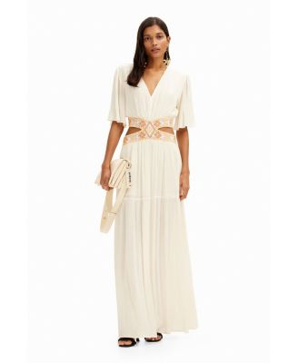 Desigual Women's Long cut-out dress - Macy's