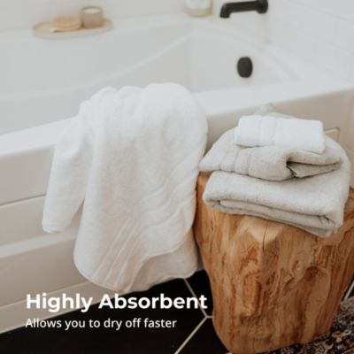 Hand Towel | Blue Lagoon | 16"x24" | Turkish Cotton & Viscose Material Blend | Extra Smooth, Odor Resistant and Highly Absorbent