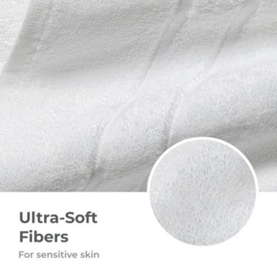 Hand Towel | Blue Lagoon | 16"x24" | Turkish Cotton & Viscose Material Blend | Extra Smooth, Odor Resistant and Highly Absorbent