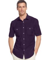 Purple Mens Casual Button Down Shirts Sports Shirts Macy S