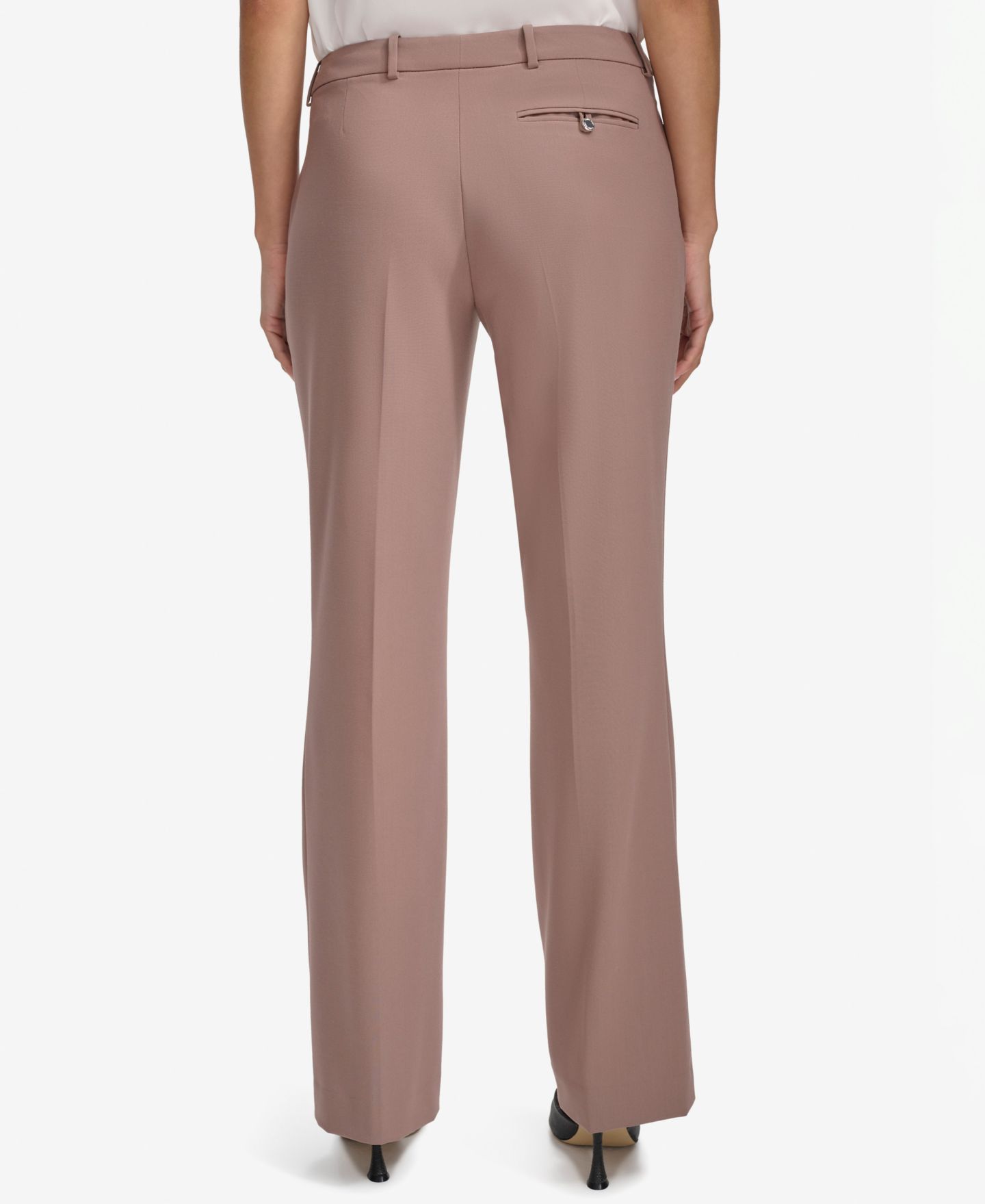 Женские брюки Calvin Klein Modern Fit Trousers, цвет: Какао — фото 2