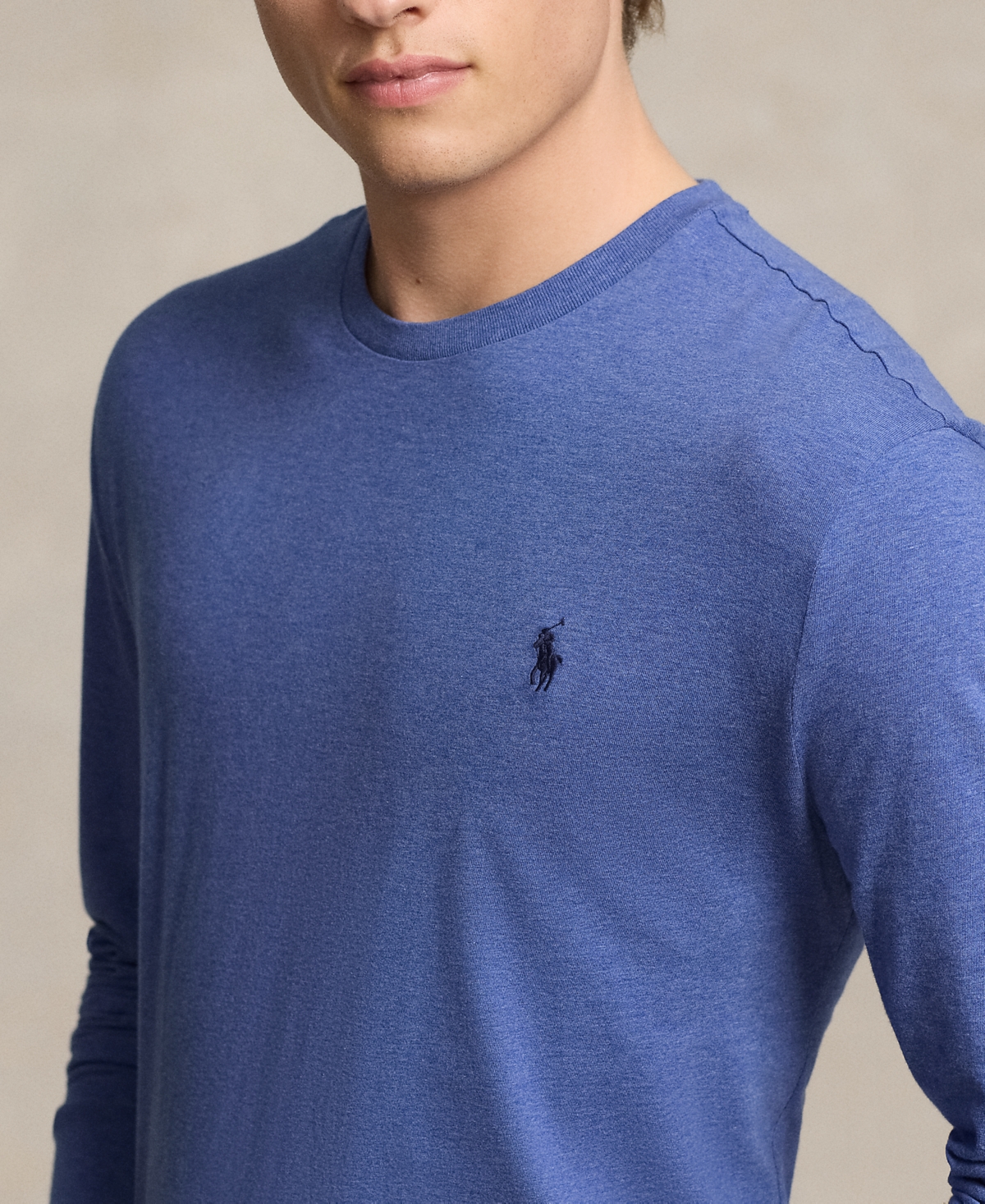 Polo Ralph Lauren Men's Classic-Fit Jersey Long-Sleeve T-Shirt