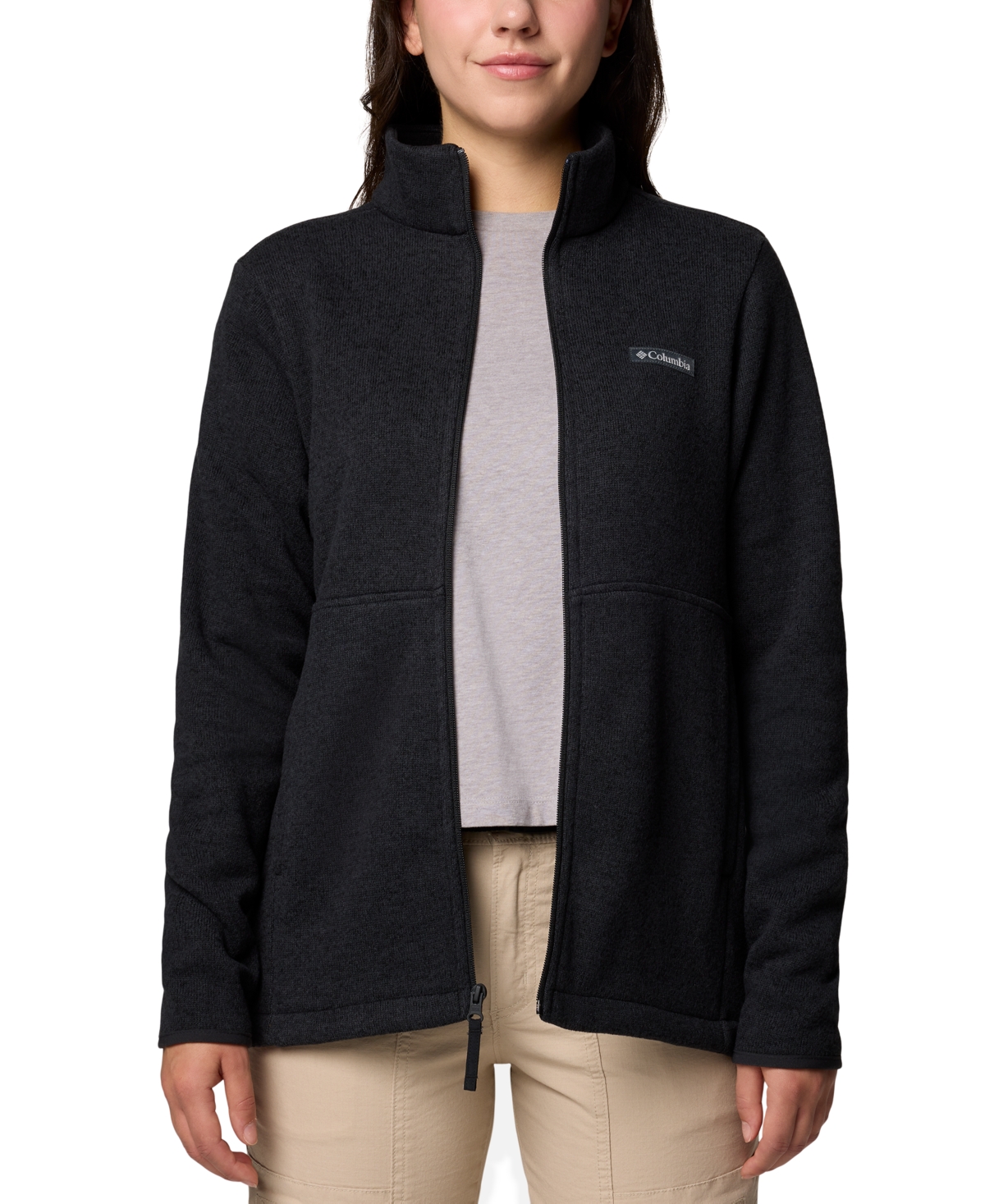 Columbia Women's Alto Pass Full-Zip Stretch Fleece Top