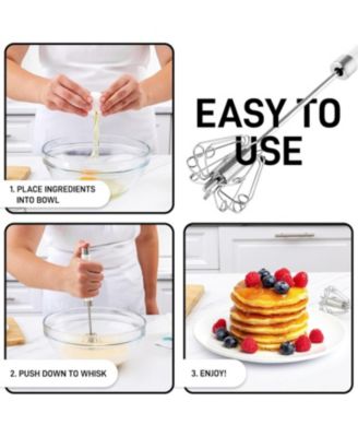 Stainless Steel Egg Beater Whisk Mixer