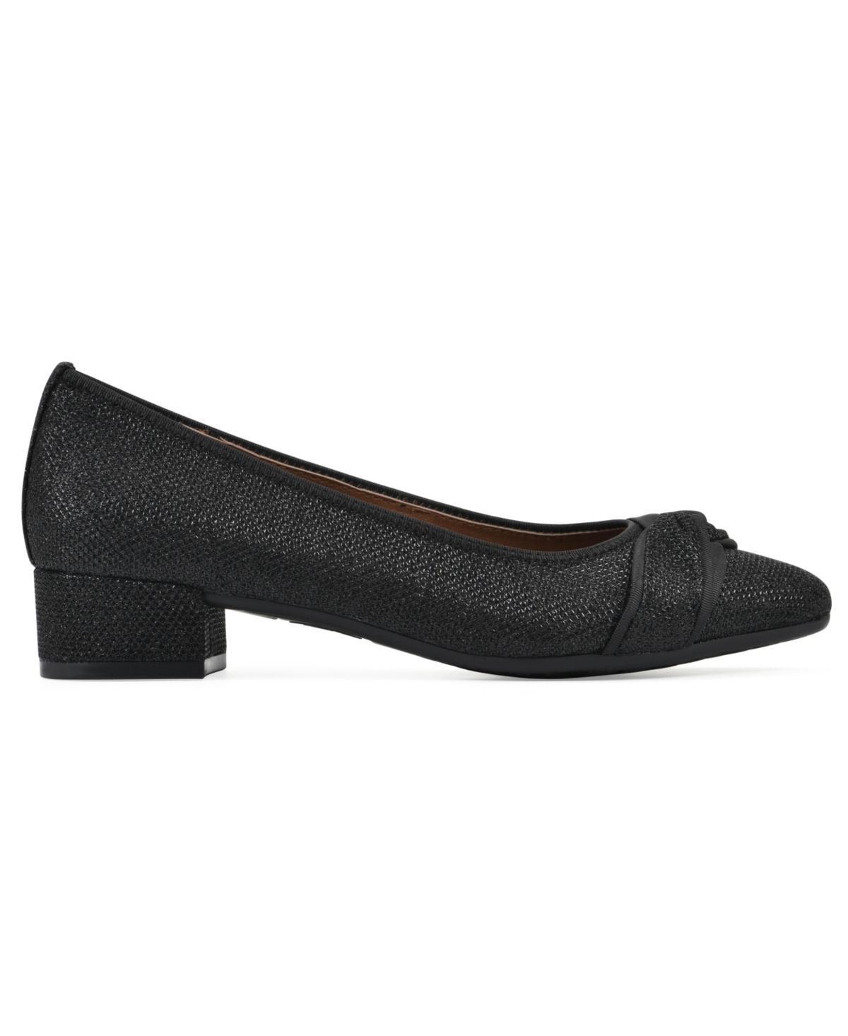 White Mountain Women's Bordeaux Low Block Heel Pumps