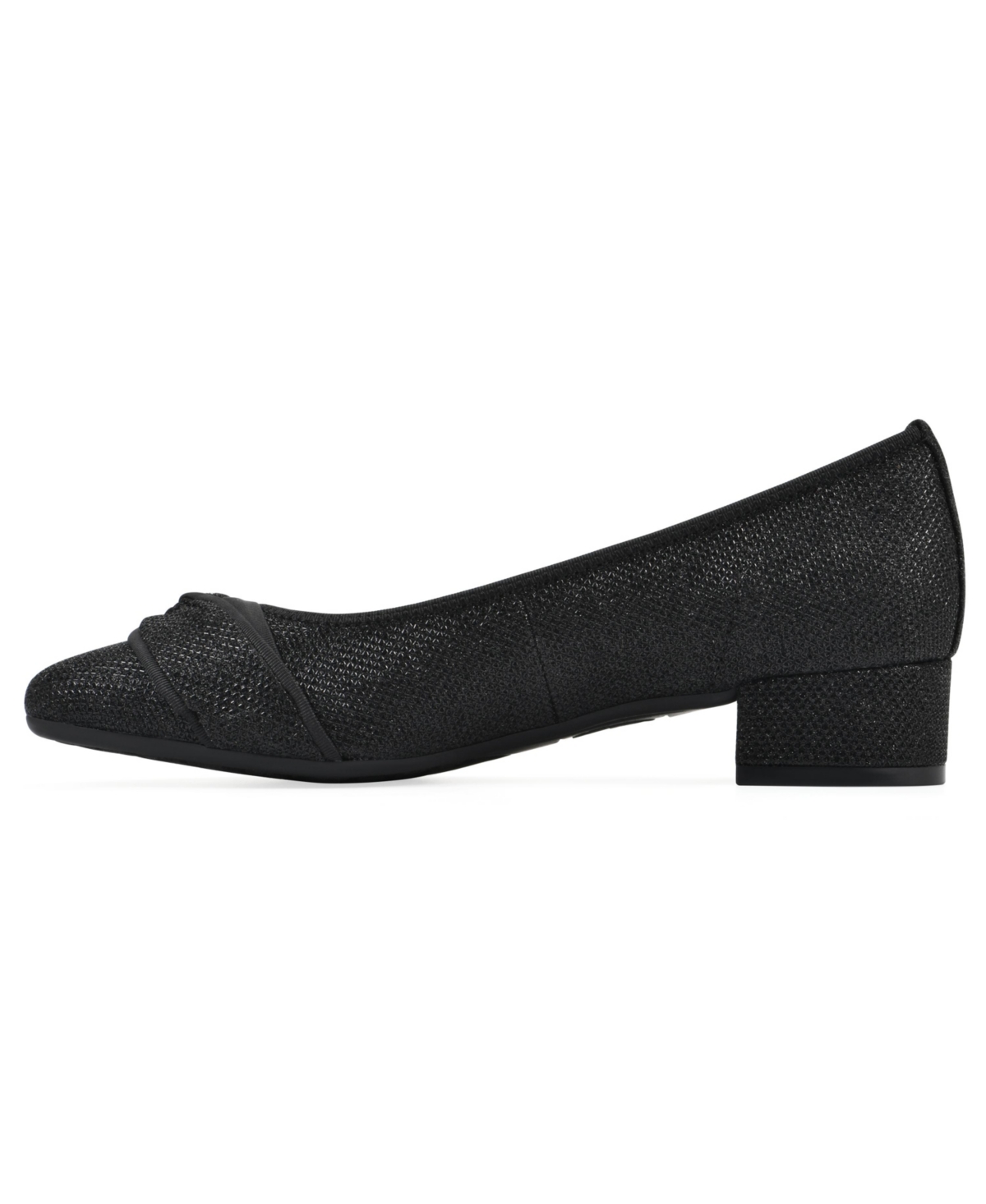 White Mountain Women's Bordeaux Low Block Heel Pumps