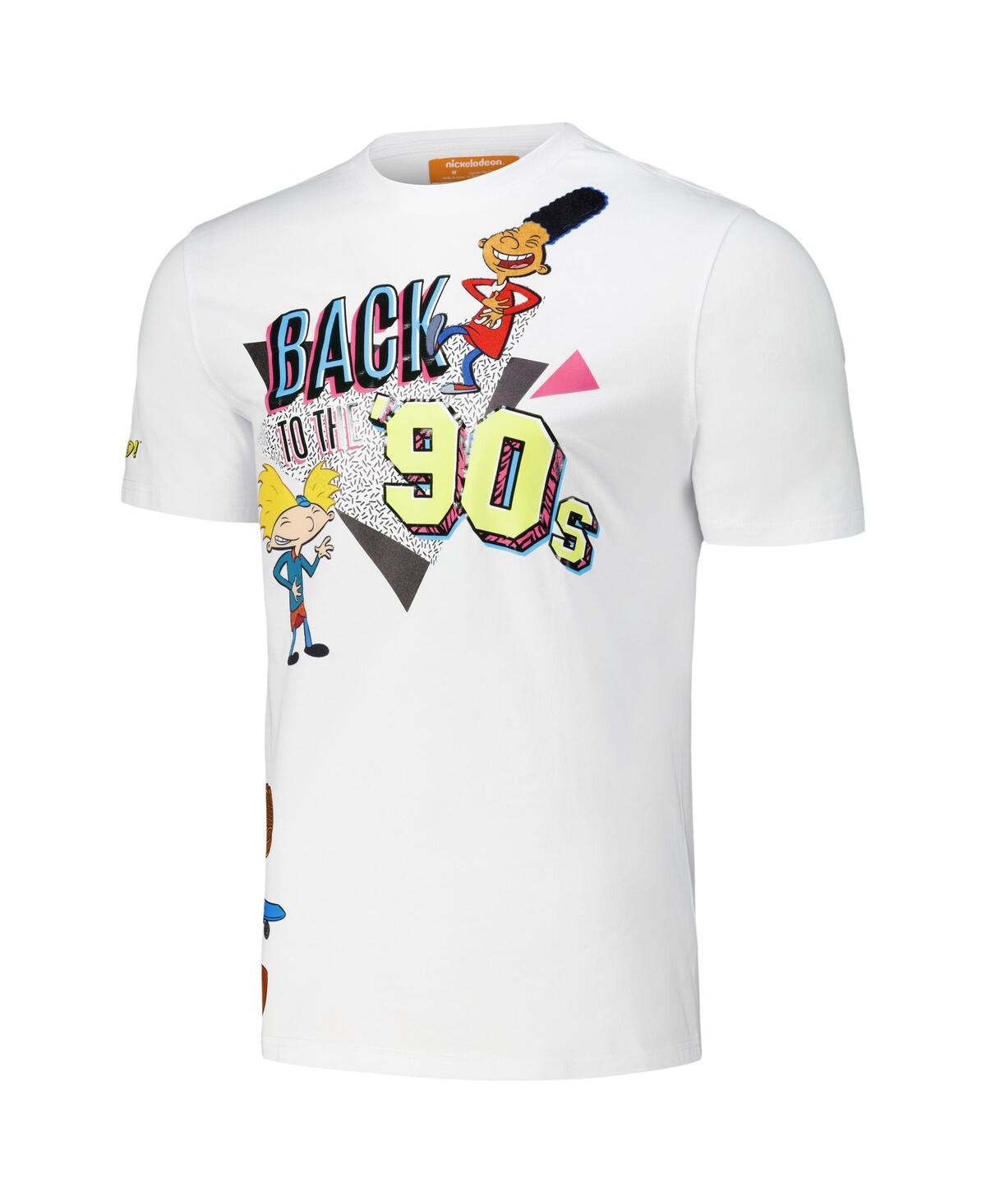 Freeze Max Men'sHey Arnold Back to The '90s Regular Fit T-Shirt - White