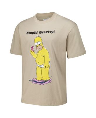 Men's Tan the Simpsons Sugar Daddy Loose Fit T-Shirt