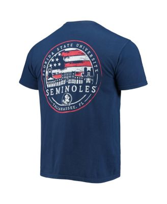 Men's Navy Florida State Seminoles Campus Americana T-Shirt