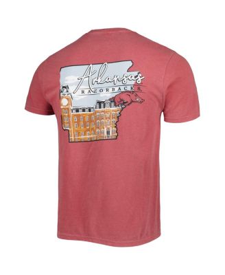 Men's Crimson Arkansas Razorbacks Hyperlocal T-Shirt