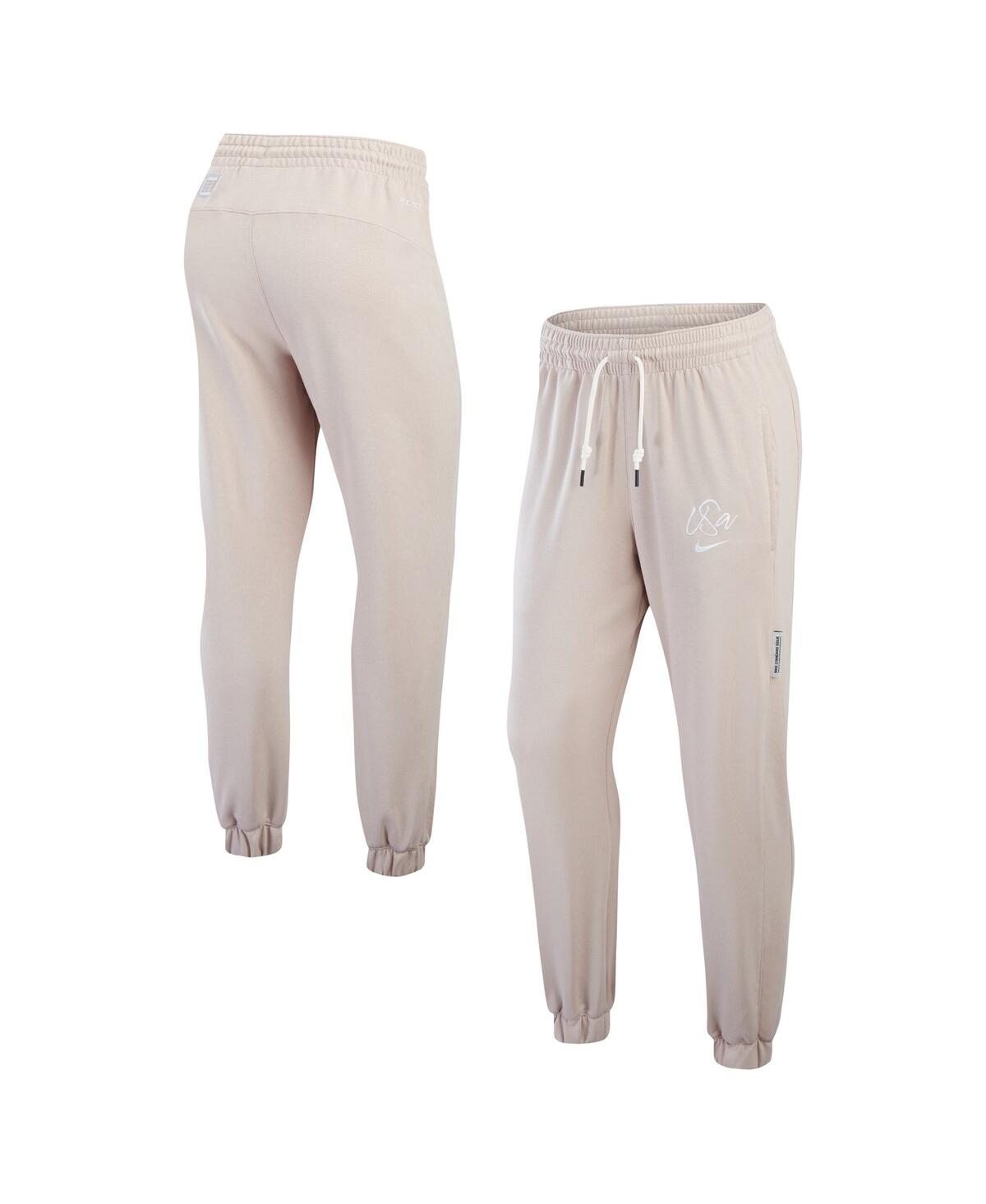 Nike Women's Tan Usmnt Standard Issue Performance Pants In Tan