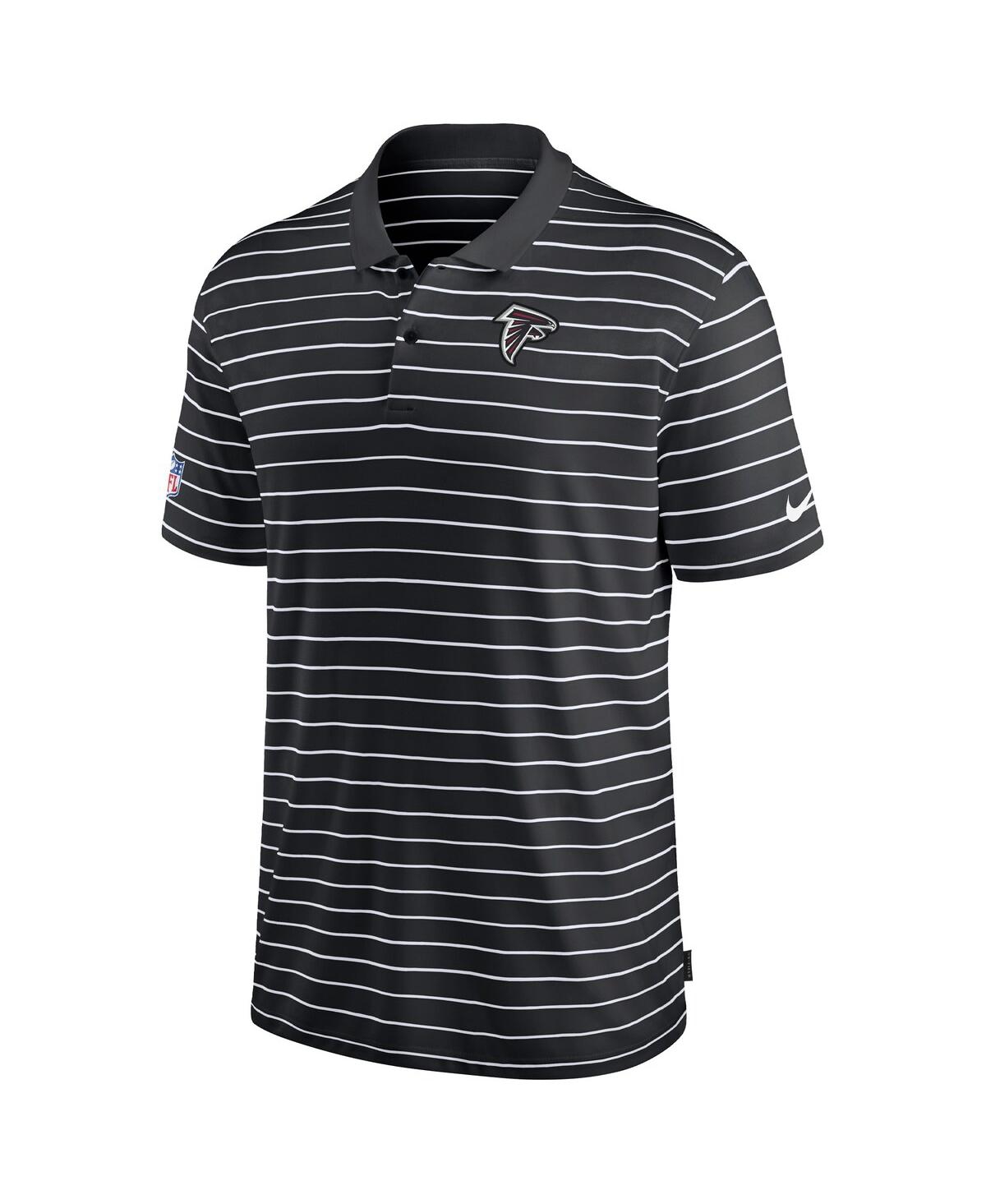 Nike Men'sAtlanta Falcons Sideline Lock Up Victory Performance Polo - Black