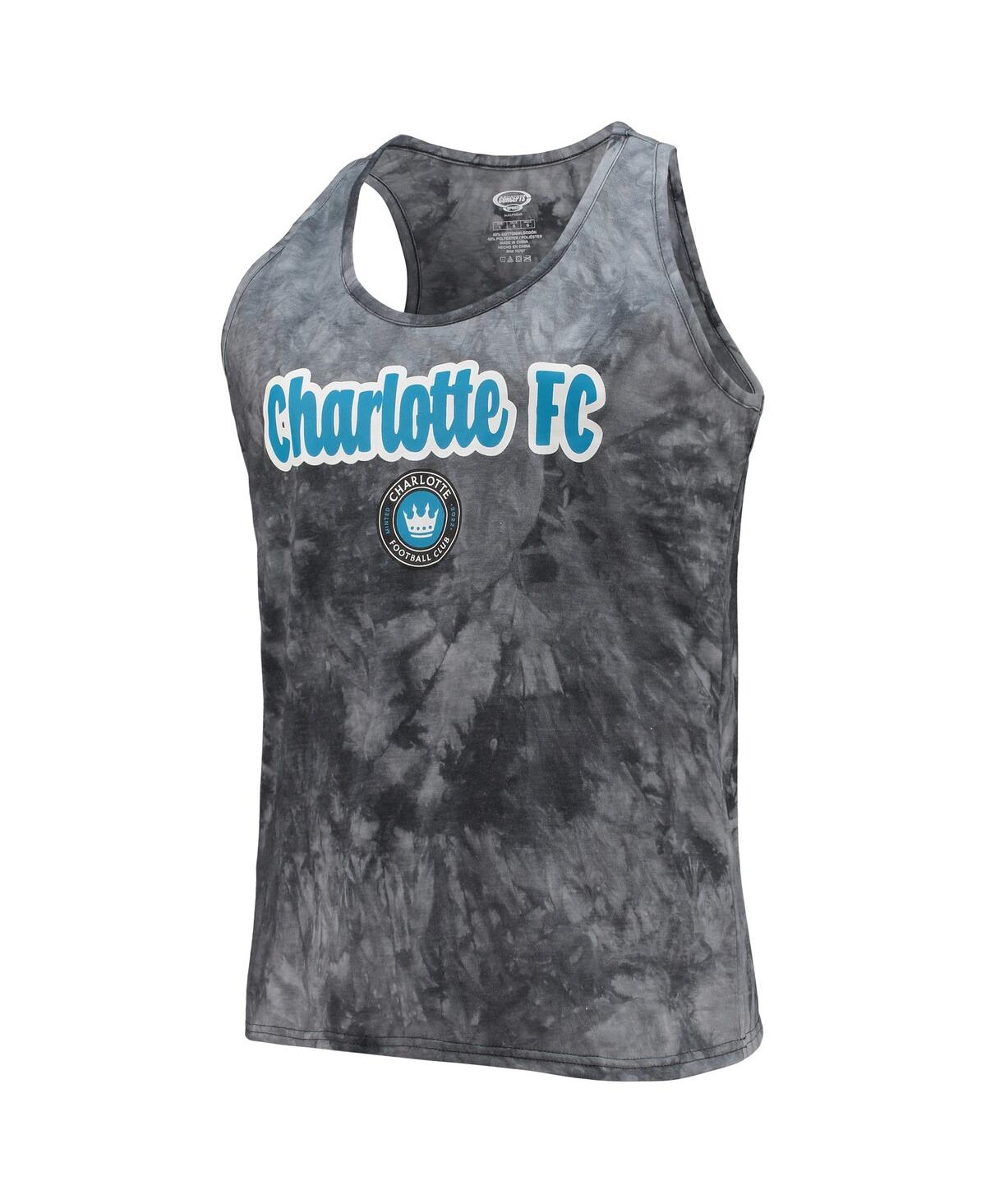 Shop Concepts Sport Women's Charcoal Charlotte Fc Billboard Tank Top Shorts Sleep Set