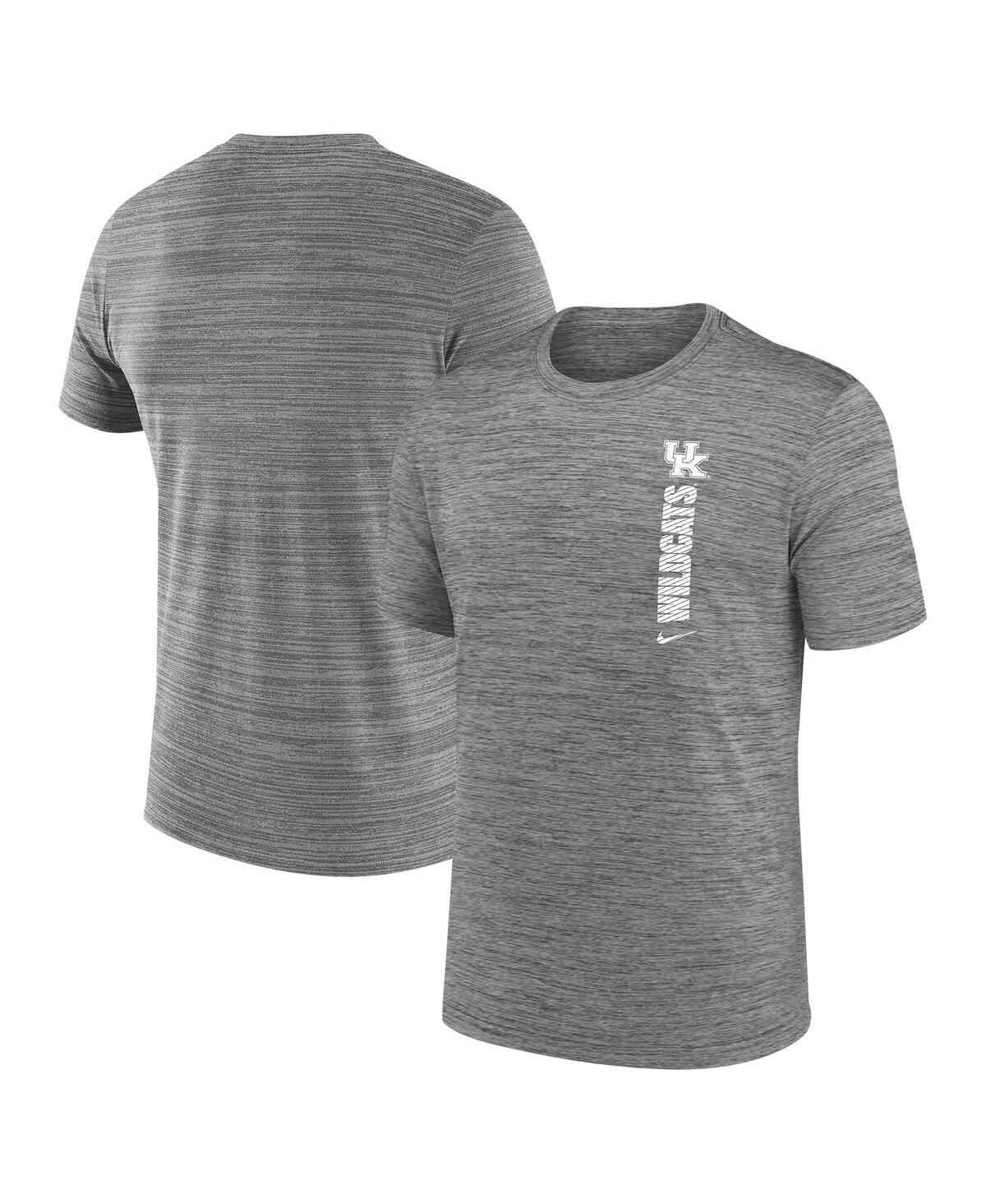 Nike Big Boys And Girls Gray Kentucky Wildcats Velocity T-shirt In Gray