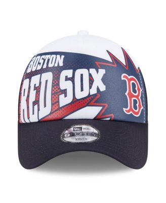 Big Boys and Girls Navy Boston Red Sox Boom 9FORTY Adjustable Hat