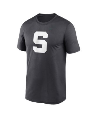 Men's Anthracite Michigan State Spartans Primetime Legend Alternate Logo T-Shirt