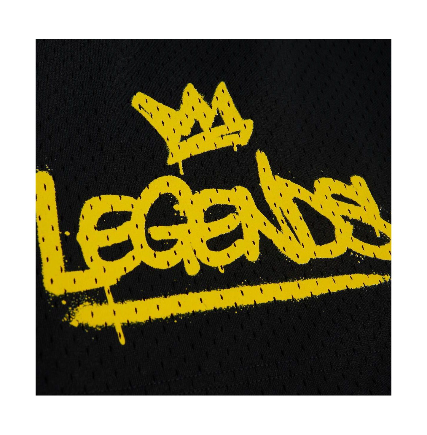 Мужские шорты Mitchell & Ness Black 50th Anniversary of Hip-Hop Legends — фото 2