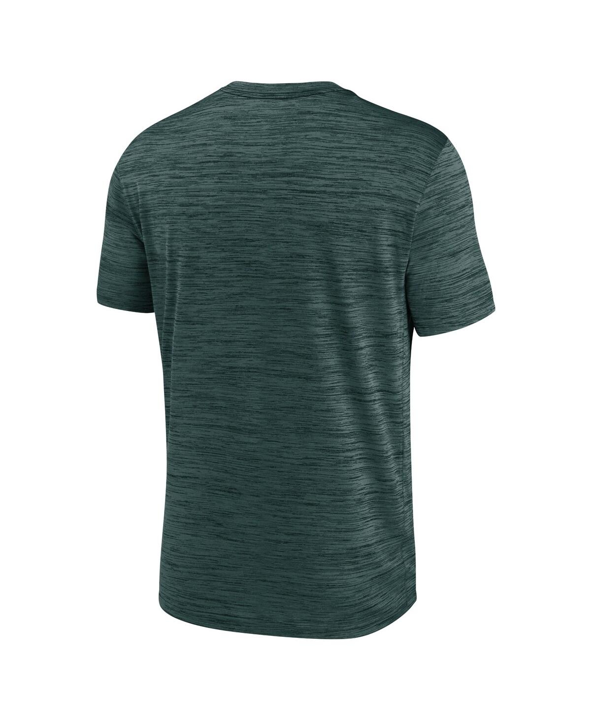 Nike Men'sMichigan State Spartans 2024 Sideline Velocity Performance T-Shirt - Green