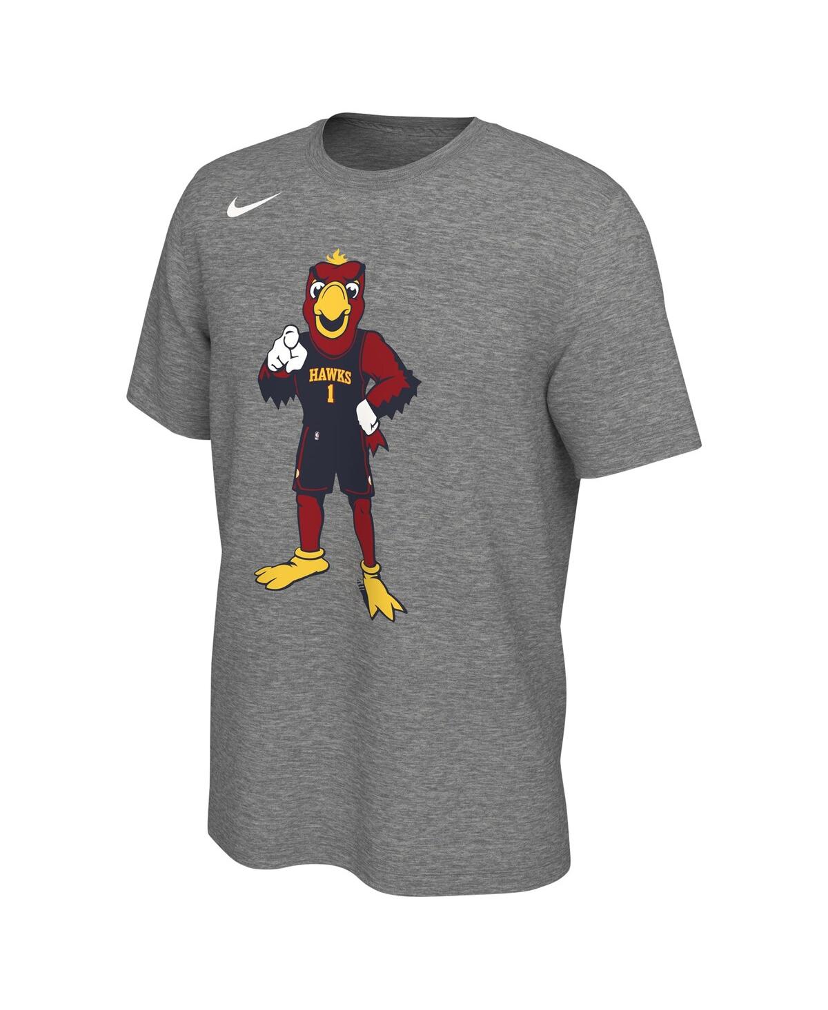 Nike Men's and Women'sAtlanta Hawks Team Mascot T-Shirt - Heather Charcoal