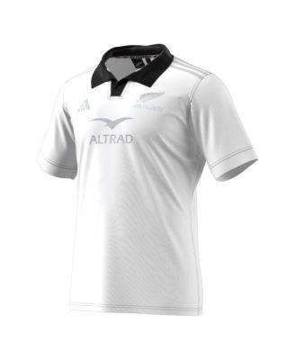 Men's White New Zealand Rugby 2024/25 Away Replica Jersey