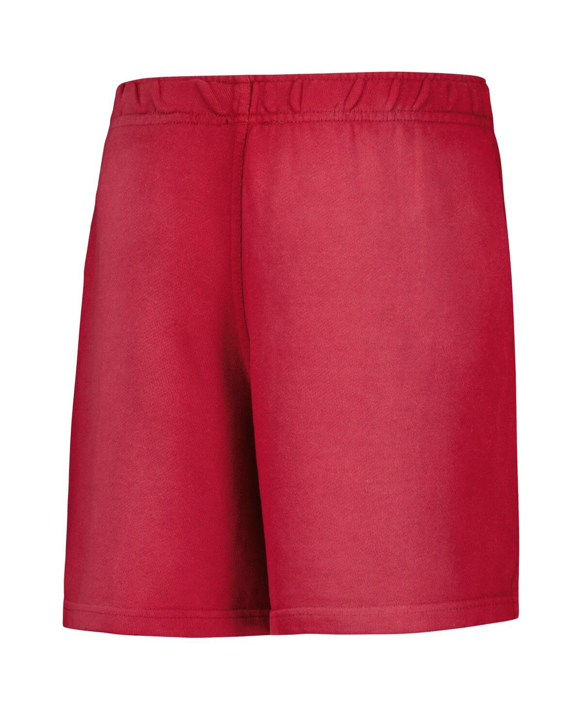 Outerstuff Big Boys and GirlsTampa Bay Buccaneers Beach Bum Sun-Bleached French Terry Shorts - Red
