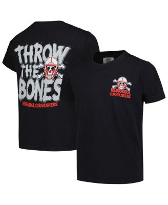 Big Boys and Girls Black Nebraska Huskers Hyperlocal Comfort Colors T-Shirt