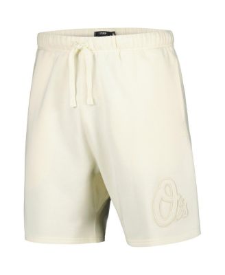 Men's Cream Baltimore Orioles Neutral Fleece Shorts