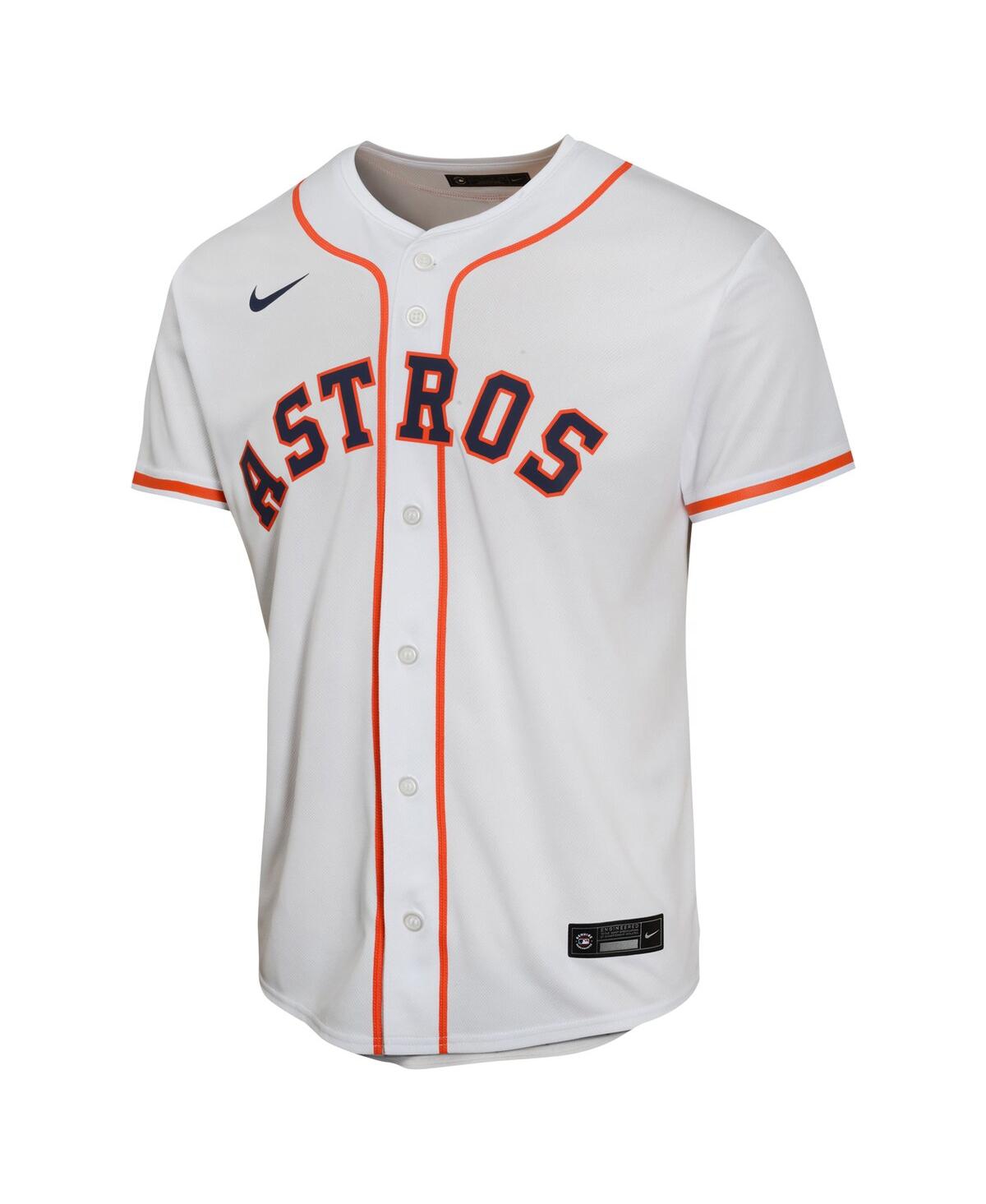 Nike Big Boys and Girls Alex BregmanHouston Astros Home Game Player Jersey - White