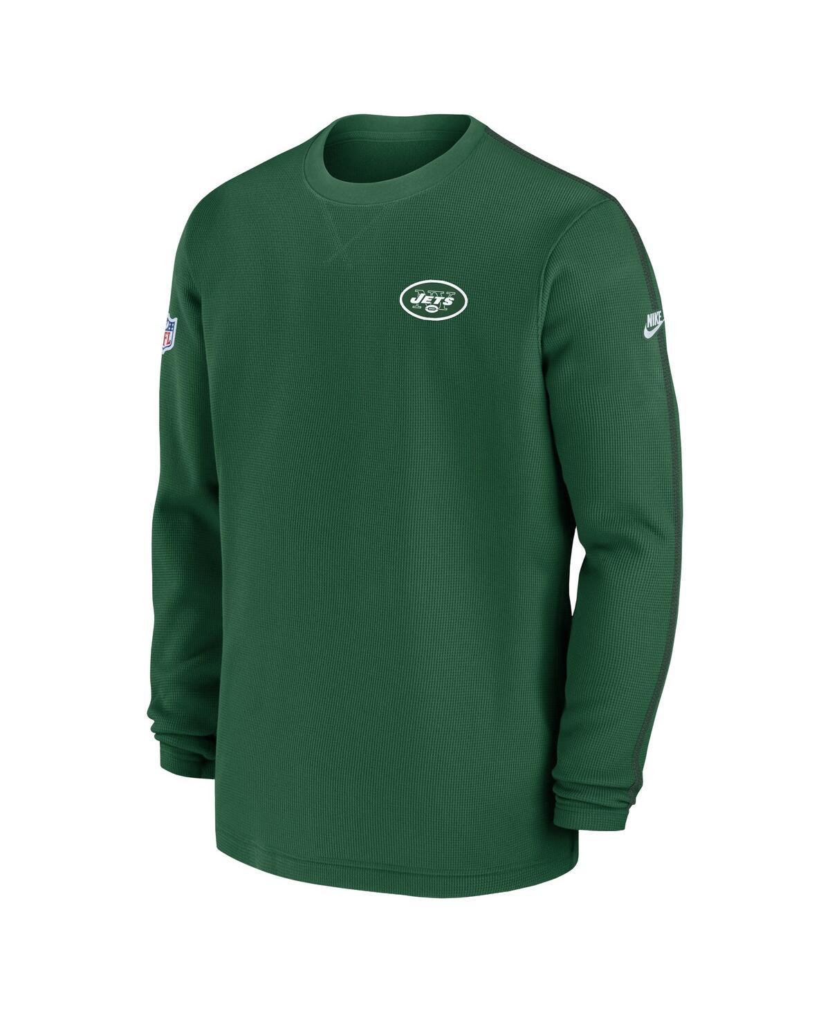 Nike Men'sNew York Jets Alternate Logo Coach Long Sleeve Top - Green