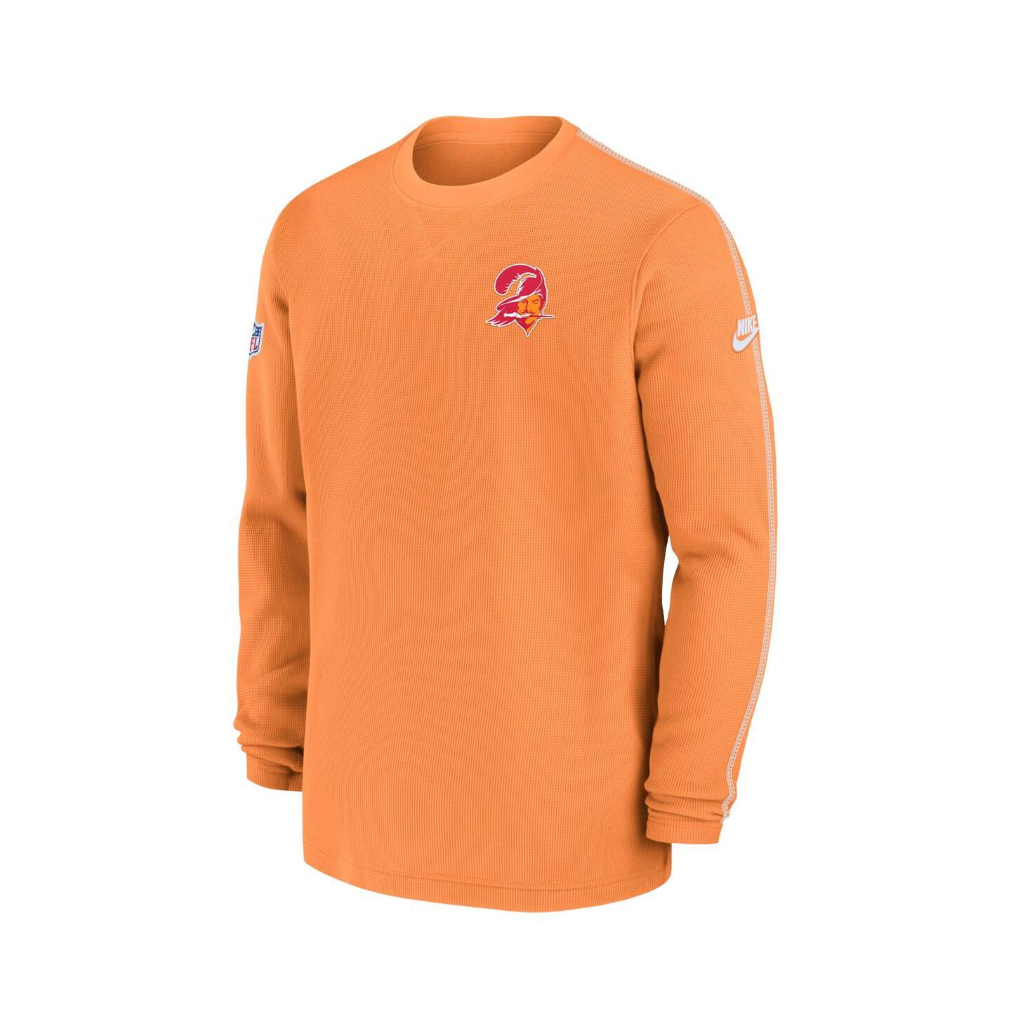 Мужской топ Nike Orange Tampa Bay Buccaneers Alternate Logo Coach Long Sleeve Top — фото 2