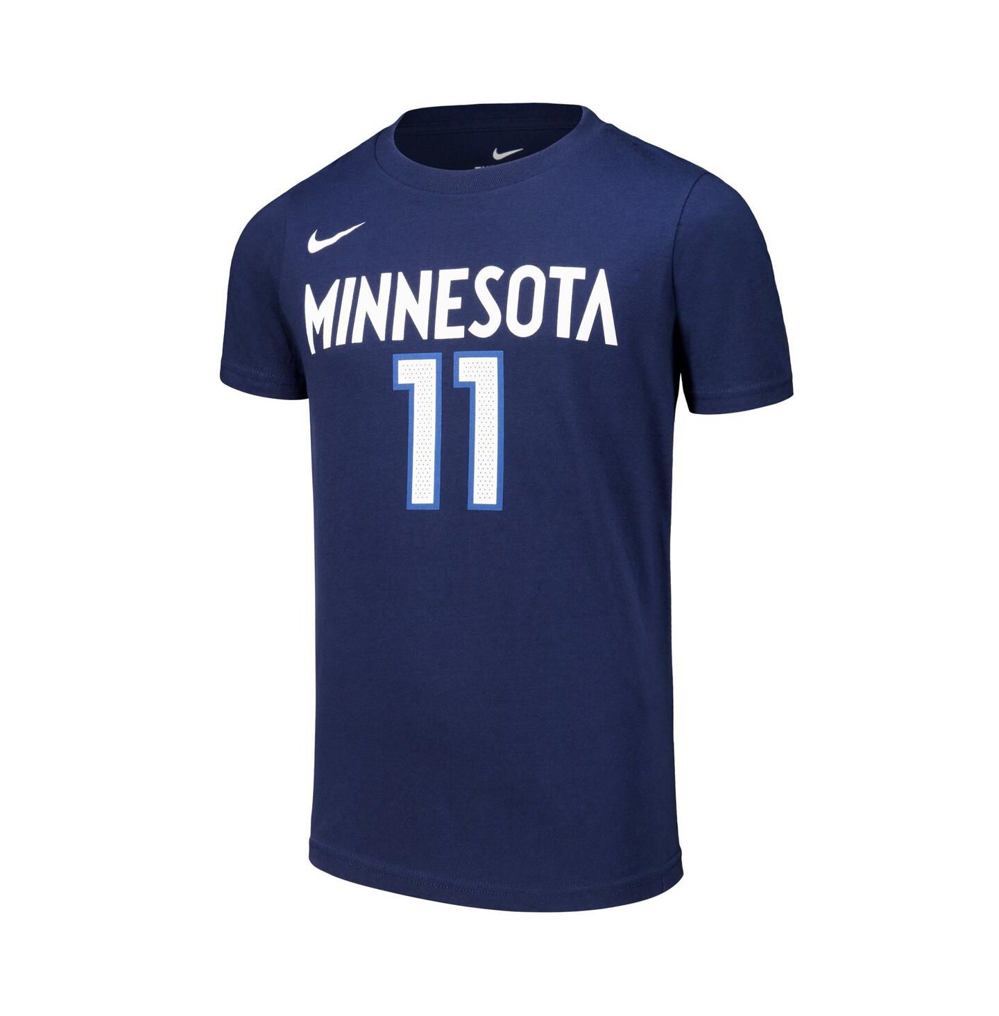 Детская футболка Nike Naz Reid Navy Minnesota Timberwolves Icon Edition Name & Number — фото 2