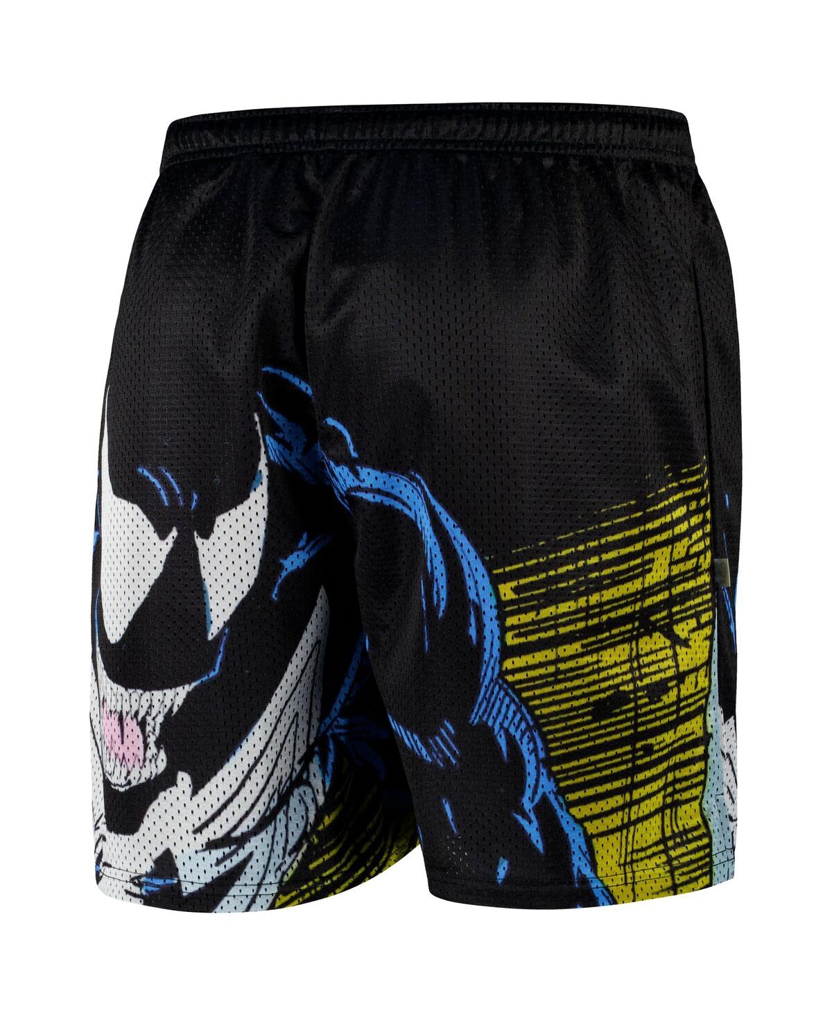 Shop Chalk Line Men's Black Venom Amazing Spider-man 316 Retro Shorts