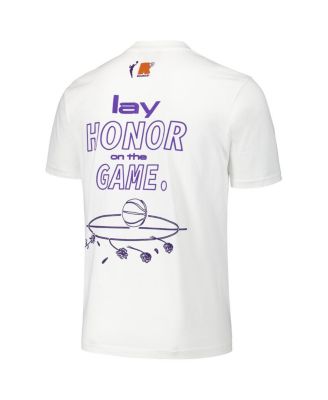 Men's and Women's White Phoenix Mercury Statement T-Shirt