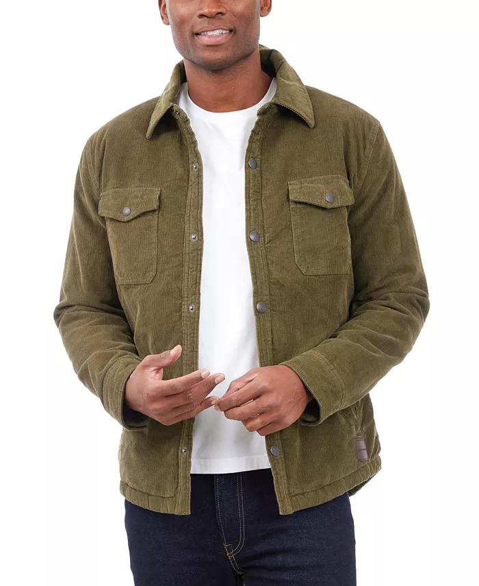 Men's Corduroy Shirt Jacket - thumbnail 8