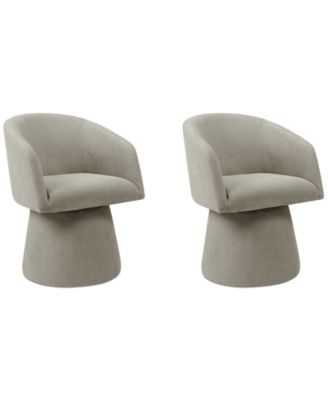Korder 2-Pc. Arm Swivel Chair Set, Created for Macy's