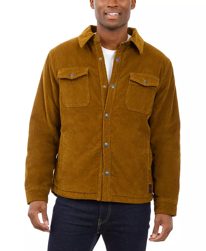 Men's Corduroy Shirt Jacket - thumbnail 4