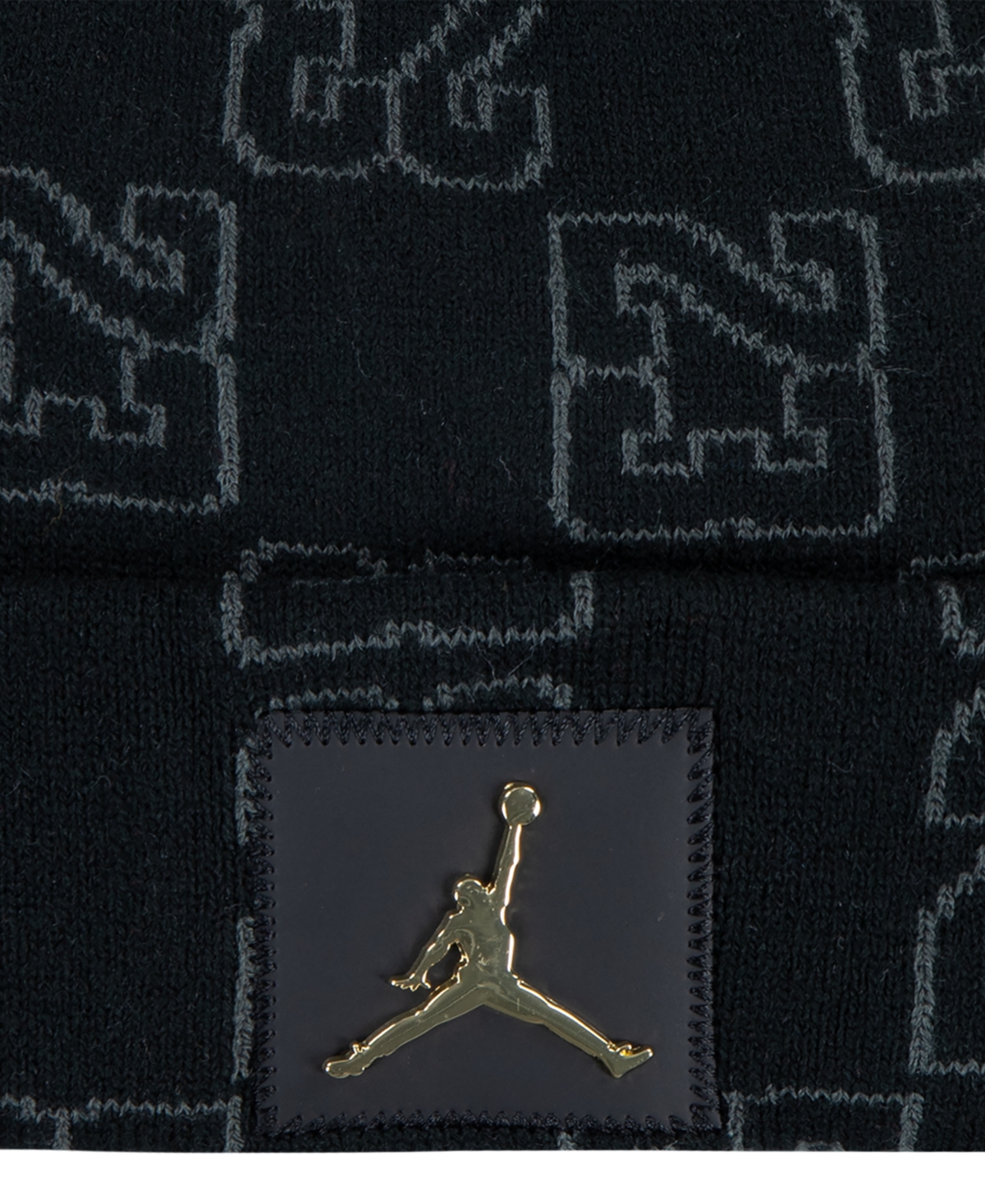 Jordan Big Kids Monogram Beanie Set