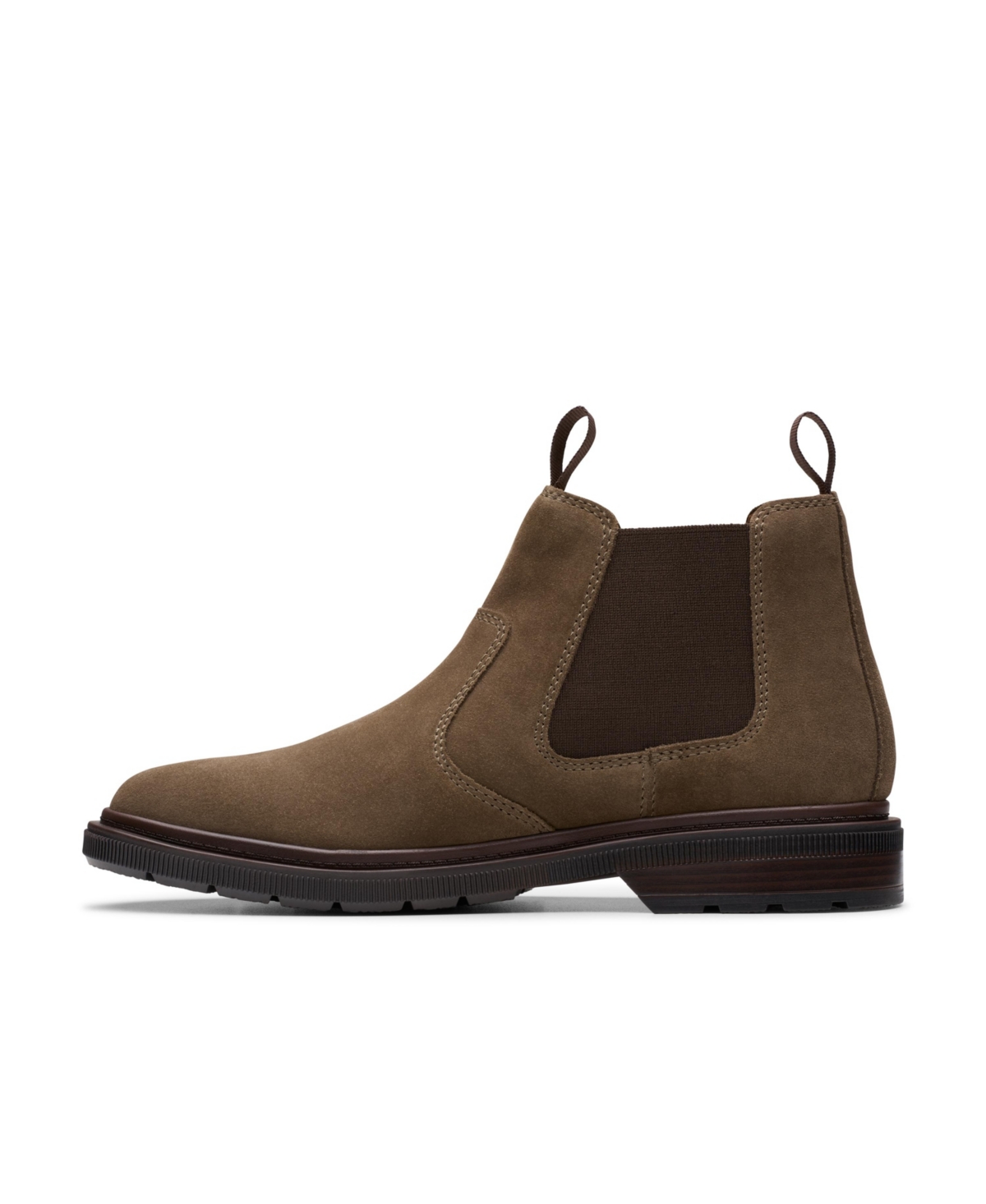 Clarks Collection Men's Burchill Up Boots In Taupe Suede