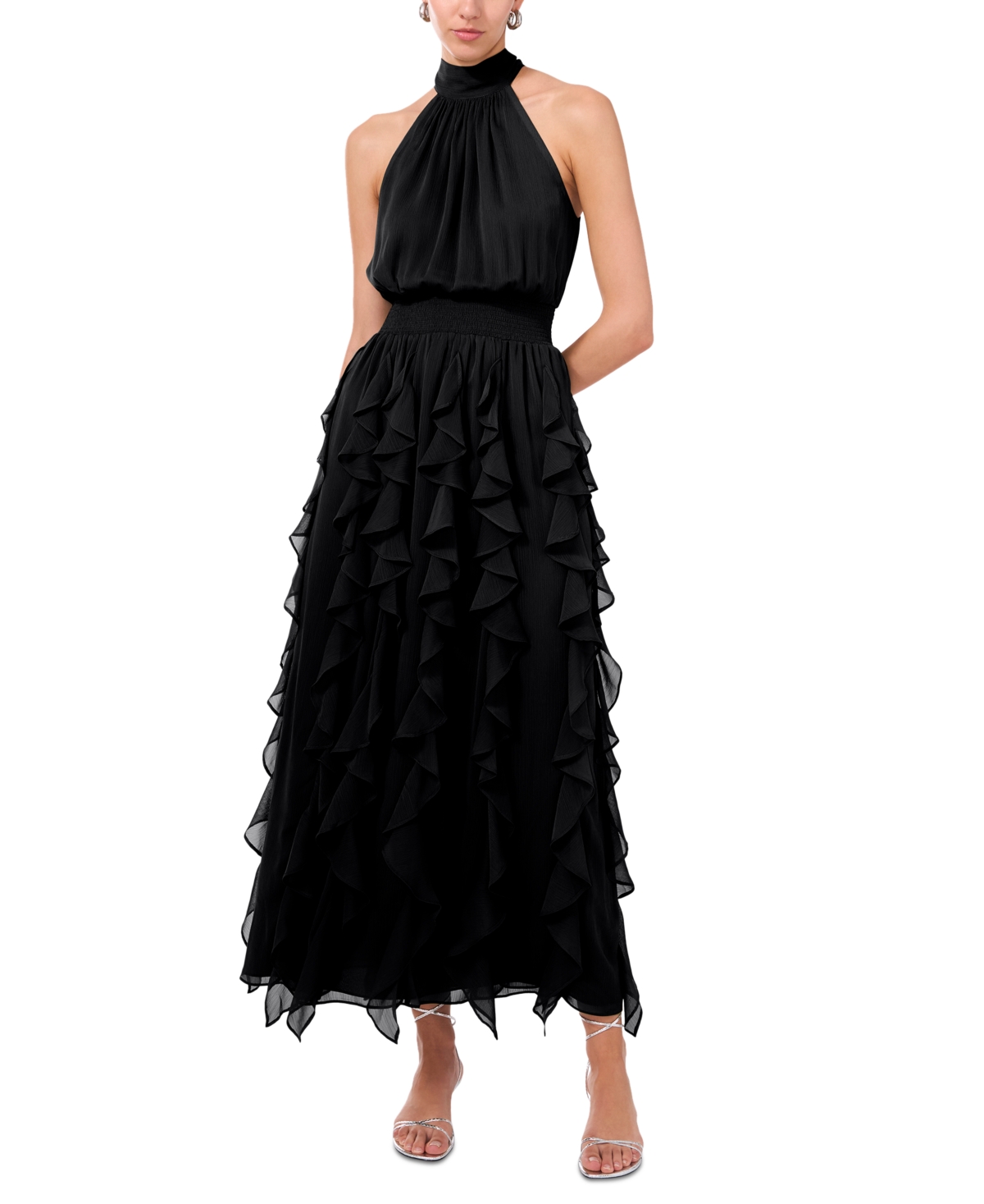 TC CASCADES SLEEVELESS MINI DRESS