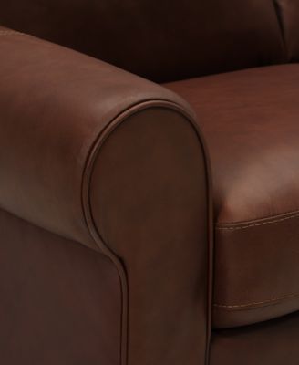 Norley Leather Sofa, Created for Macy&#39;s