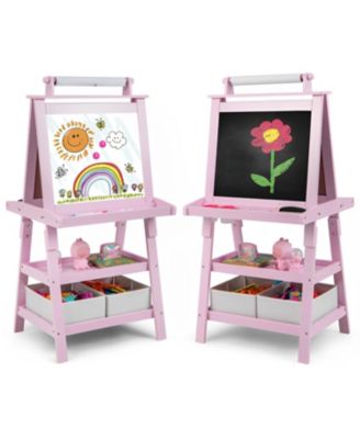 3-in-1 Double-Sided Storage Art Easel