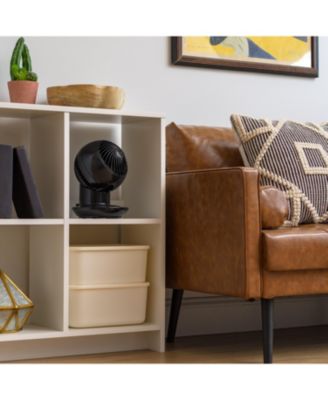 IRIS USA, WOOZOO Oscillating Fan with Remote & Timer, 3 Speed Settings, Black